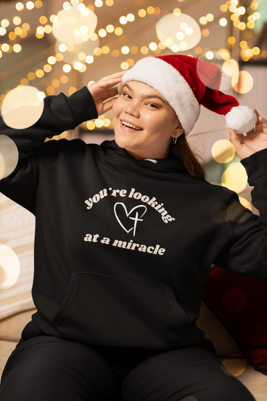 You're looking at a miracle Sweatshirt (Black)